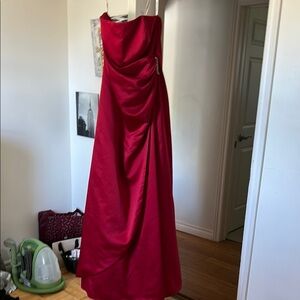 Elegant Red Evening Gown